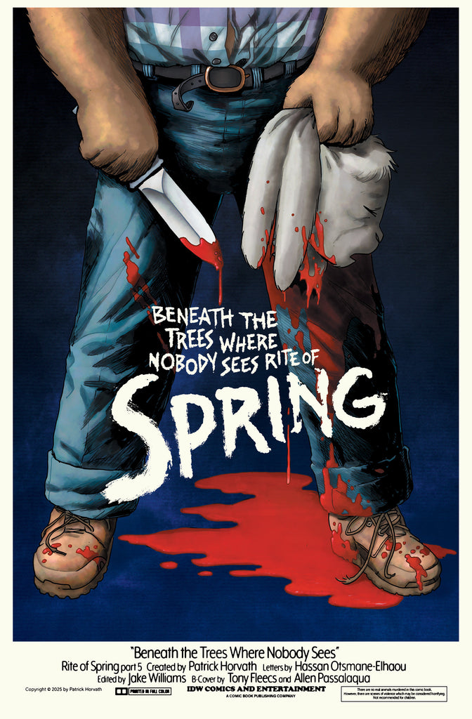 Beneath The Trees Where Nobody Sees: Rite Of Spring #5 Variant B (Fleecs Movie Homage Cover)