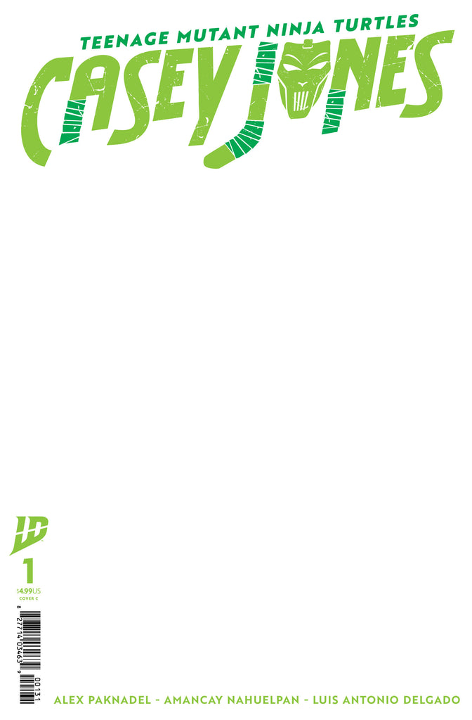 Teenage Mutant Ninja Turtles: Casey Jones #1 Variant C (Sketch Variant) | PREORDER