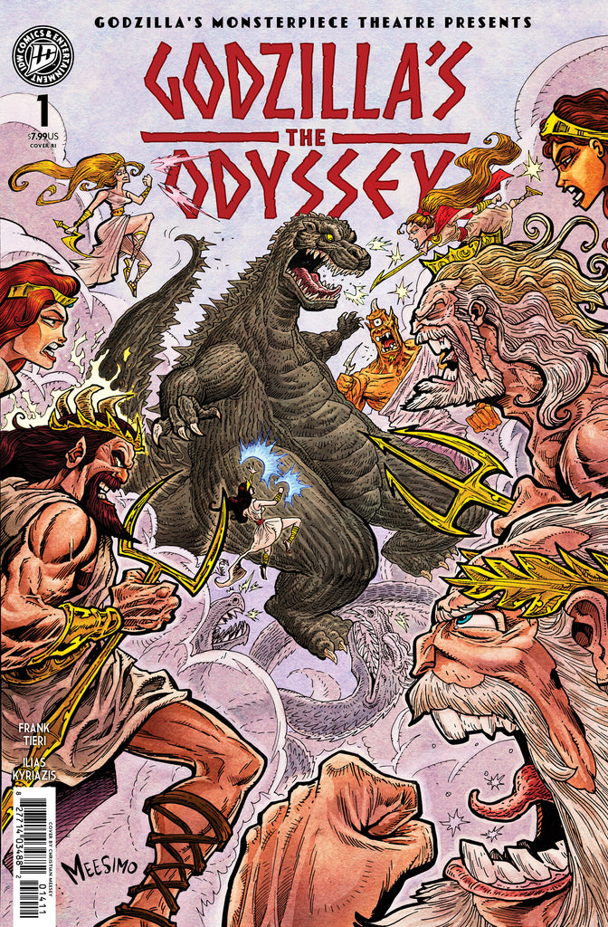 Godzilla’s Monsterpiece Theater Presents: Godzilla’s The Odyssey Variant 1:10 Ratio (Meesey) PREORDER