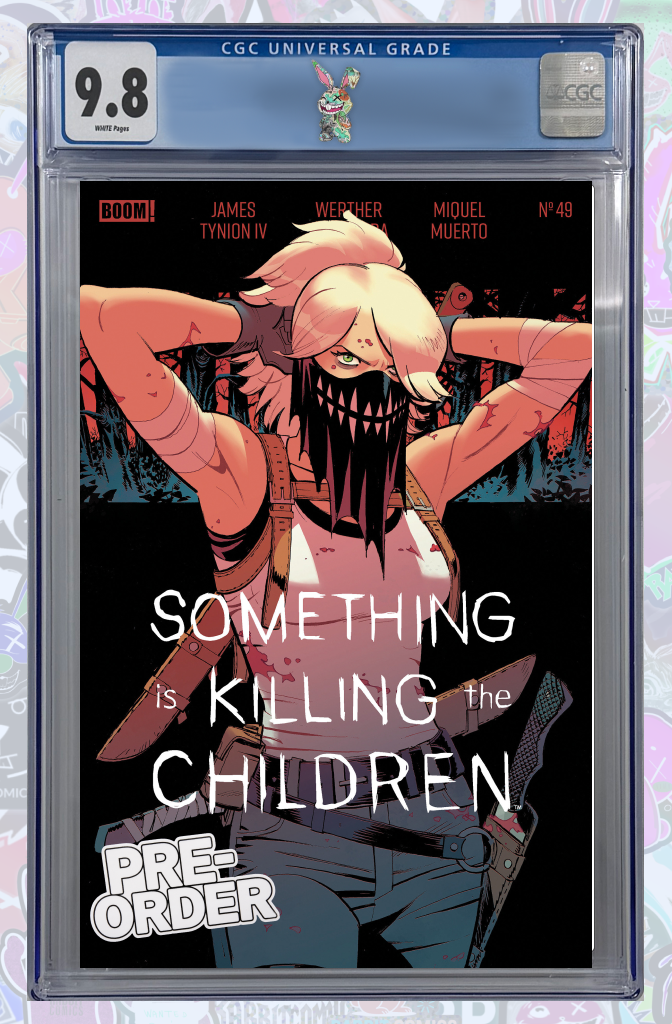 Something Is Killing The Children #49 J FOC Reveal (Dressed, Romero) CGC 9.8 | PREORDER