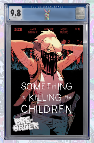 Something Is Killing The Children #49 J FOC Reveal (Dressed, Romero) CGC 9.8 | PREORDER