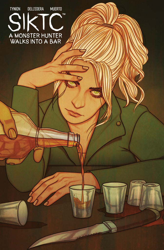 SIKTC: A Monster Hunter Walks Into A Bar #1 C Boom 20th Anniversary Variant (Dressed, Frison)