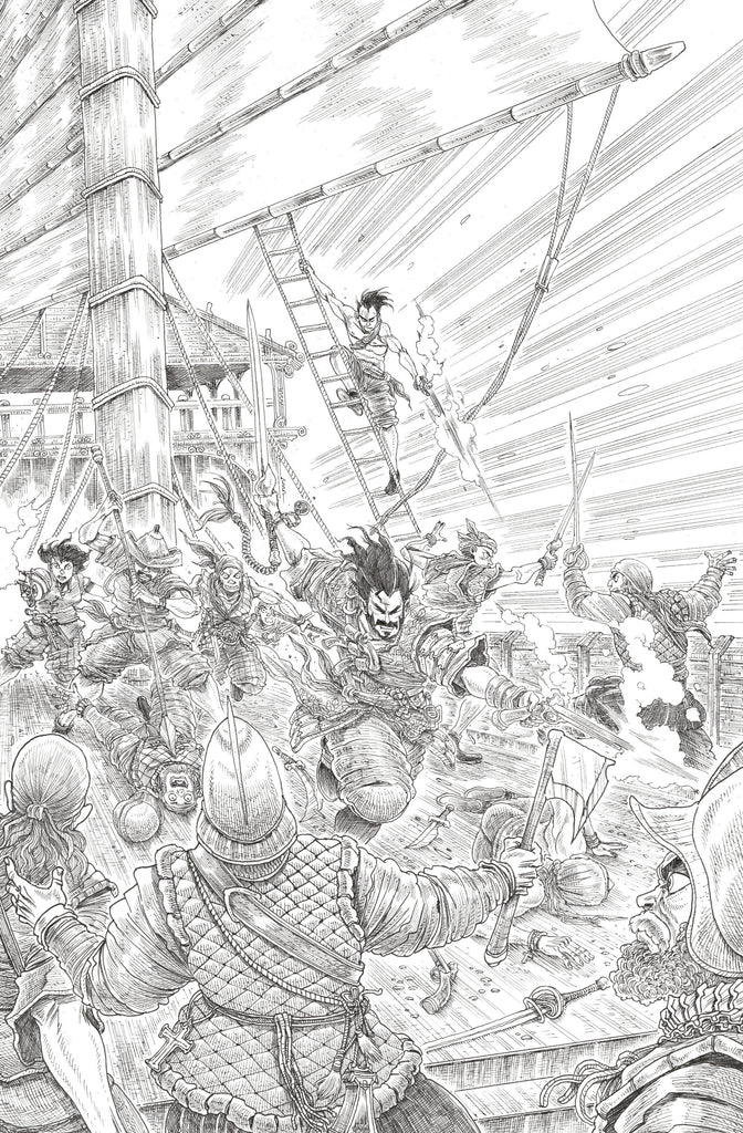 BRZRKR: The Bleeding Tide #1 H 1:25 Ratio Variant Edition (Full Art, Stokoe)