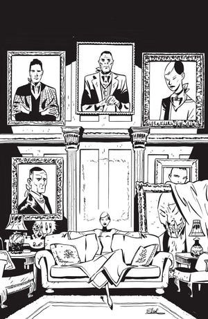 Fall Of The House Of Slaughter #1 D 1:10 Ratio Variant Edition (Full Art, Charretier)
