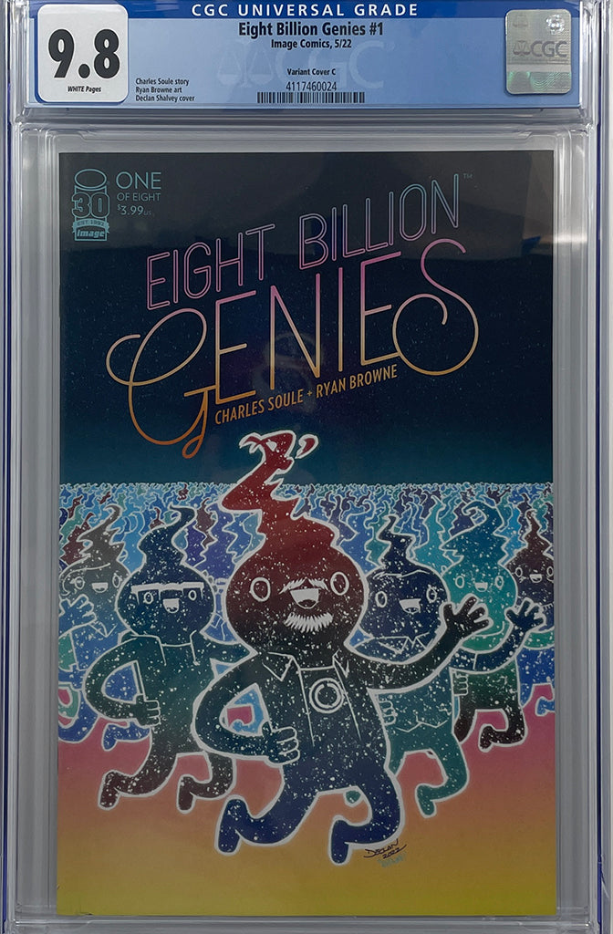 EIGHT BILLION GENIES #1 (OF 8) | COVER C | Shalvey | CGC 9.8