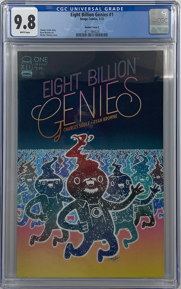 EIGHT BILLION GENIES #1 (OF 8) | COVER C | Shalvey | CGC 9.8