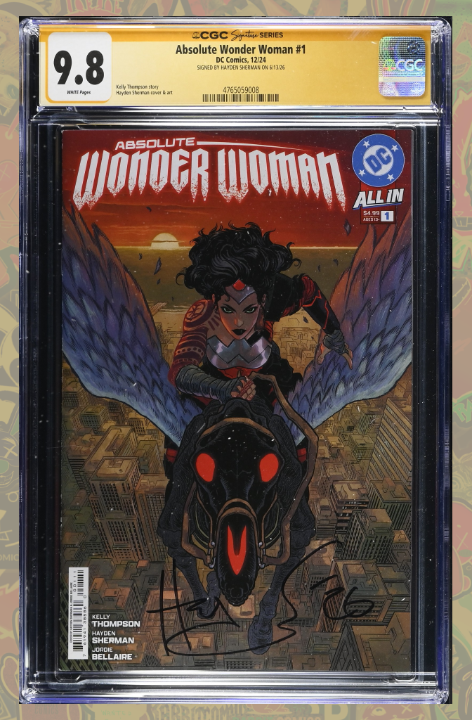 ABSOLUTE WONDER WOMAN #1 | CVR A 1ST PRINT | CGC SS 9.8