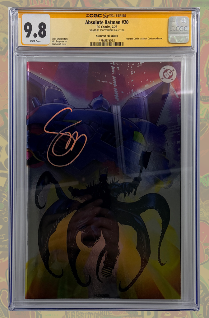 Absolute Batman #20 | Noobovich Foil Variant | Rabbit Exclusive | CGC SS 9.8