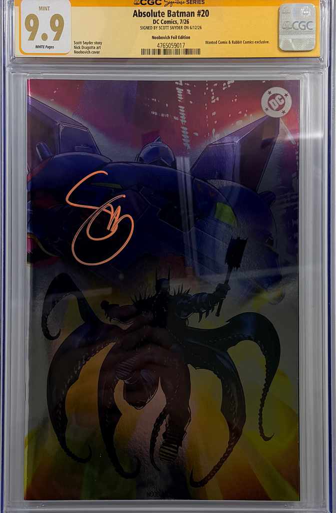 Absolute Batman #20 | Noobovich Foil Variant | Rabbit Exclusive | CGC SS 9.9