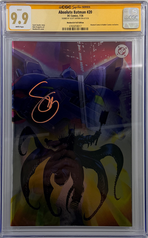 Absolute Batman #20 | Noobovich Foil Variant | Rabbit Exclusive | CGC SS 9.9