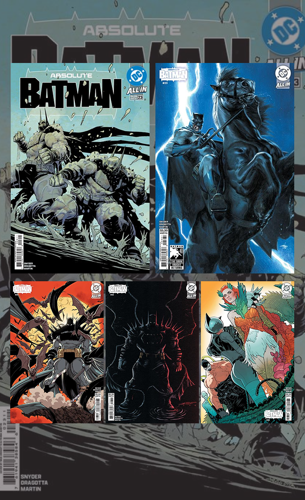 ABSOLUTE BATMAN #23 | CVR A,B,C,D,E | 5 BOOK BUNDLE