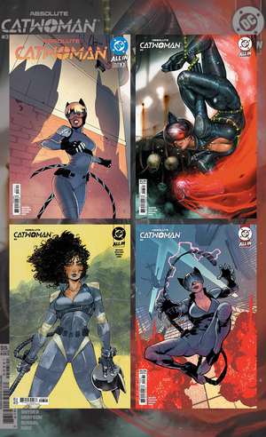 Absolute Catwoman #3 | Cover A, B, C, D | 4 Book Bundle
