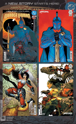 Absolute Wonder Woman #23 | Cover A, B, C, D | 4 Book Bundle