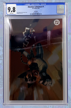 ABSOLUTE CATWOMAN #1 (OF 6) CVR E BENGAL FOIL VARIANT CGC 9.8