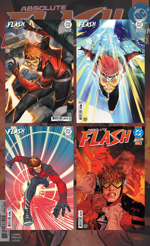 Absolute Flash #18 | Cover A, B, C, D | 4 Book Bundle