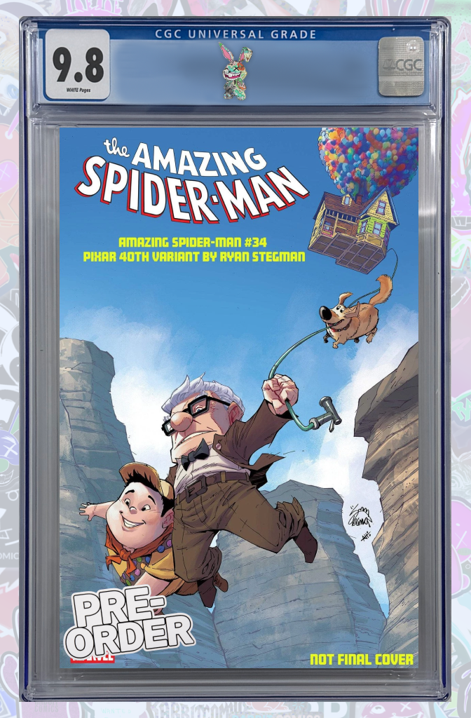 Amazing Spider-Man #34 | Ryan Stegman Pixar 40th Variant  | CGC 9.8 | PREORDER