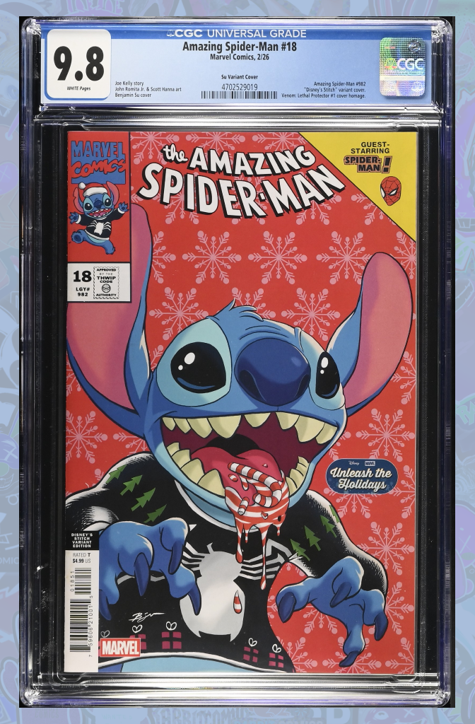 Amazing Spider-Man #18 Stitch Variant | CGC 9.8
