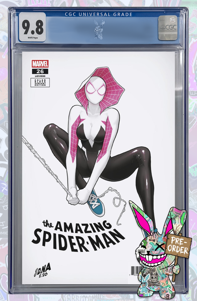 Amazing Spider-Man #26 David Nakayama Color Block White Variant | CGC 9.8 | PREORDER