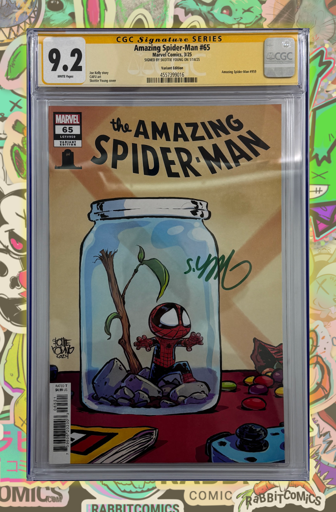 AMAZING SPIDER-MAN #65 | SKOTTIE YOUNG 8 DEATHS OF SPIDER-MAN VARIANT | CGC SS 9.2