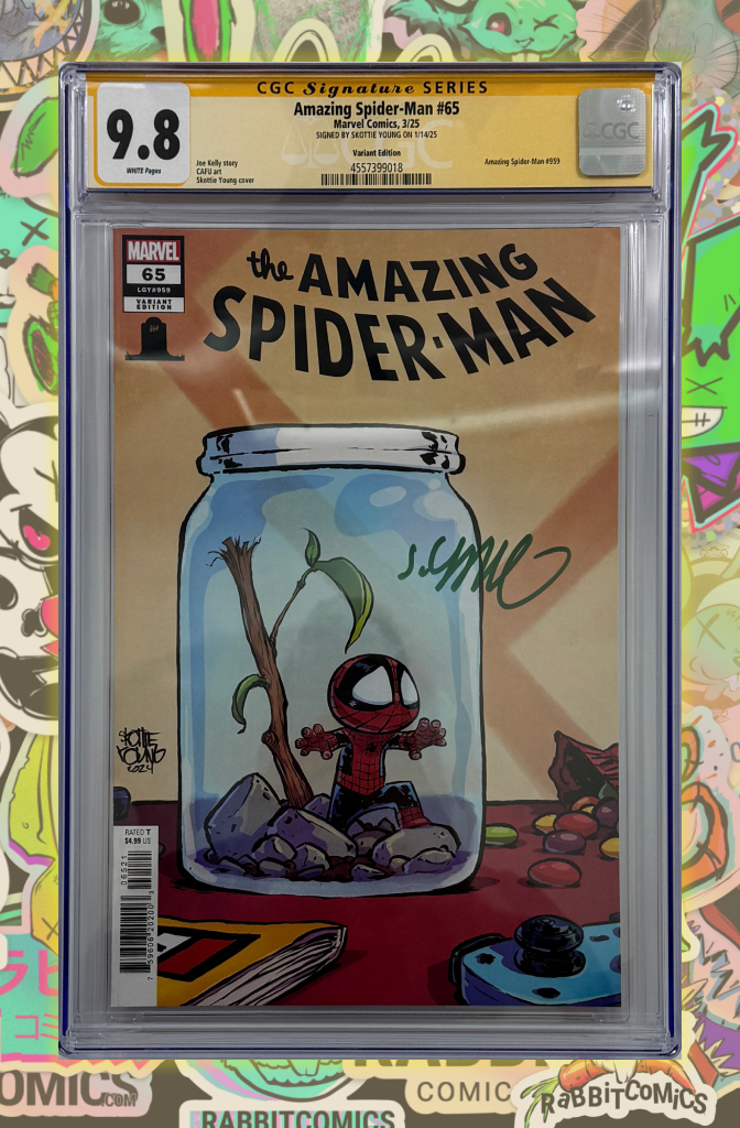 AMAZING SPIDER-MAN #65 | SKOTTIE YOUNG 8 DEATHS OF SPIDER-MAN VARIANT | CGC SS 9.8