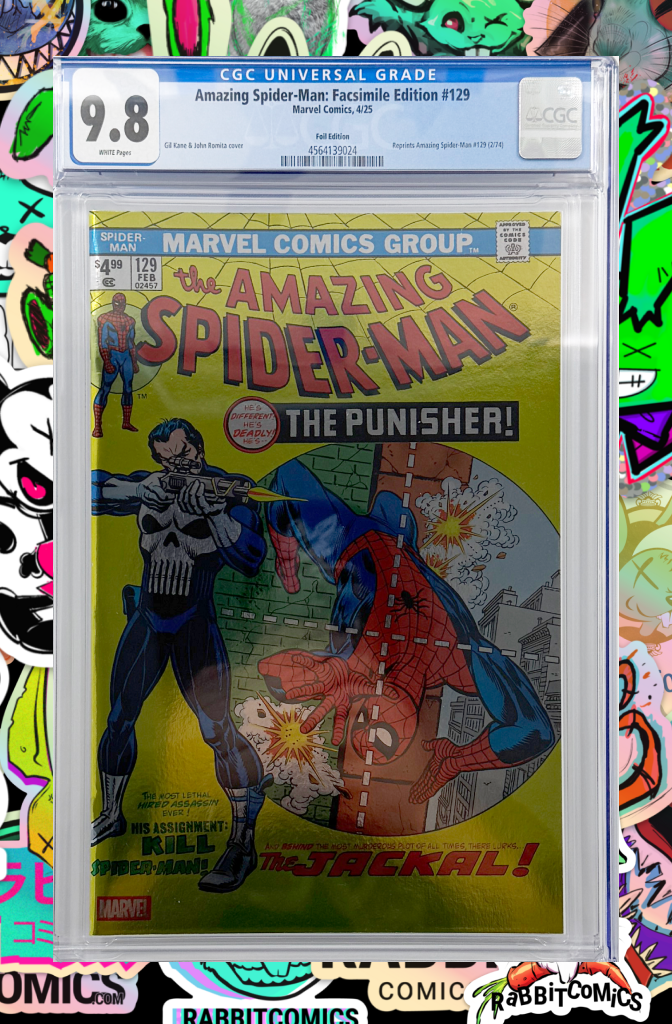 AMAZING SPIDER-MAN #129 | FACSIMILE EDITION FOIL VARIANT | CGC 9.8