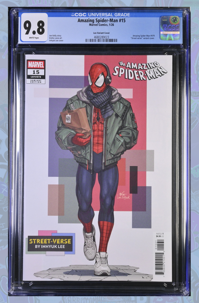 Amazing Spider-Man #15 Inhyuk Lee Street Verse Variant | CGC 9.8