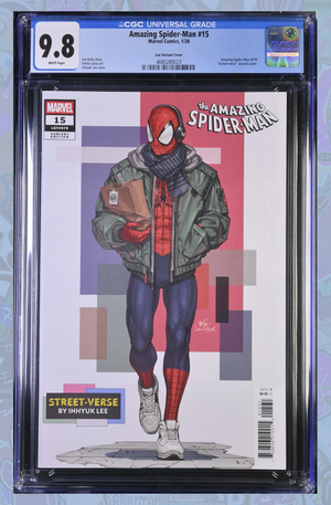 Amazing Spider-Man #15 Inhyuk Lee Street Verse Variant | CGC 9.8