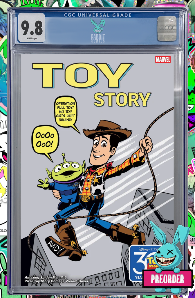 Amazing Spider-Man #16 Forcelloni Pixar Toy Story Homage | CGC 9.8 | PREORDER