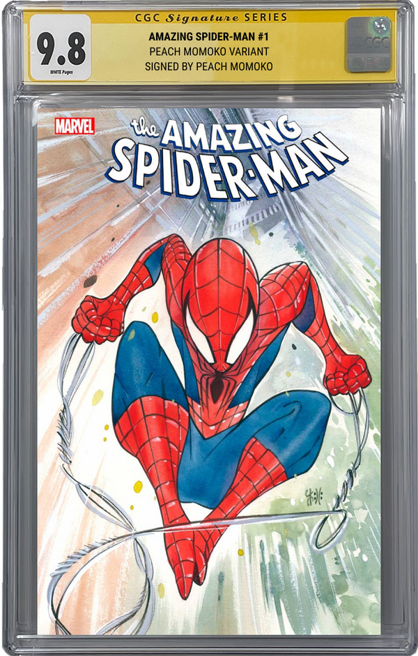 Amazing Spider-Man #1 | Peach Momoko Variant | CGC SS 9.8