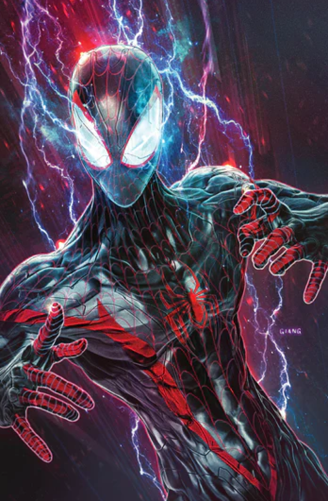 AMAZING SPIDER-MAN #29 | JOHN GIANG "MILES LIGHTNING" VIRGIN VARIANT-B
