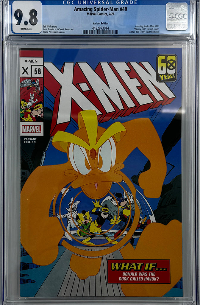 AMAZING SPIDER-MAN #49 | GIADA PERISSINOTTO DISNEY WHAT IF? VARIANT | CGC 9.8