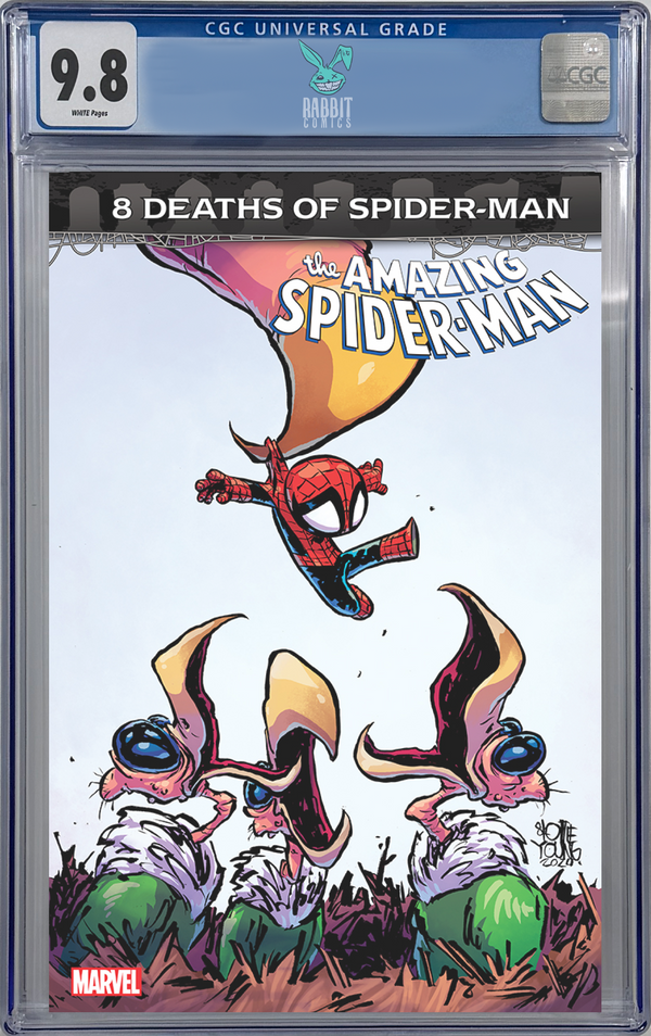 AMAZING SPIDER-MAN #64 | SKOTTIE YOUNG 8 DEATHS OF SPIDER-MAN VARIANT | CGC 9.8 | PREORDER