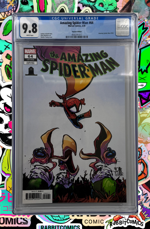 AMAZING SPIDER-MAN #64 | SKOTTIE YOUNG 8 DEATHS OF SPIDER-MAN VARIANT | CGC 9.8