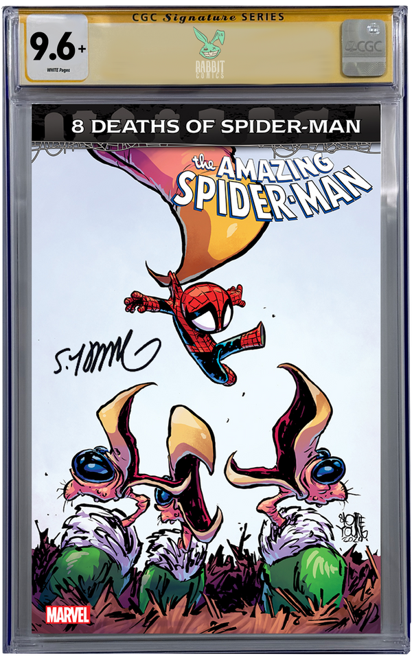 AMAZING SPIDER-MAN #64 | SKOTTIE YOUNG 8 DEATHS OF SPIDER-MAN VARIANT | CGC SS 9.6 | PREORDER