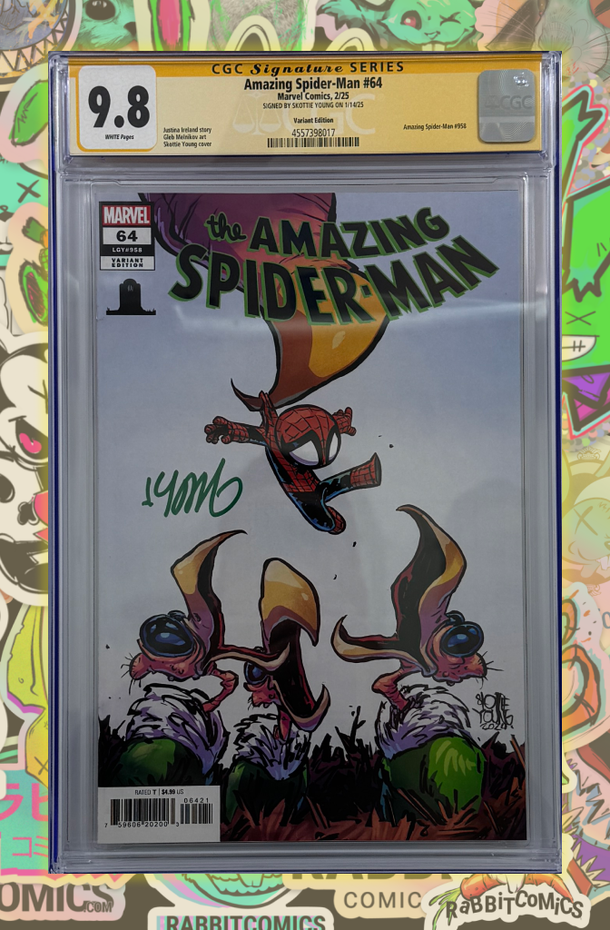 AMAZING SPIDER-MAN #64 | SKOTTIE YOUNG 8 DEATHS OF SPIDER-MAN VARIANT | CGC SS 9.8