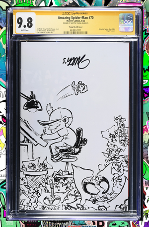 Amazing Spider-Man #70 | Skottie Young 1:100 Ratio Variant | Signed By Skottie | CGC SS 9.8