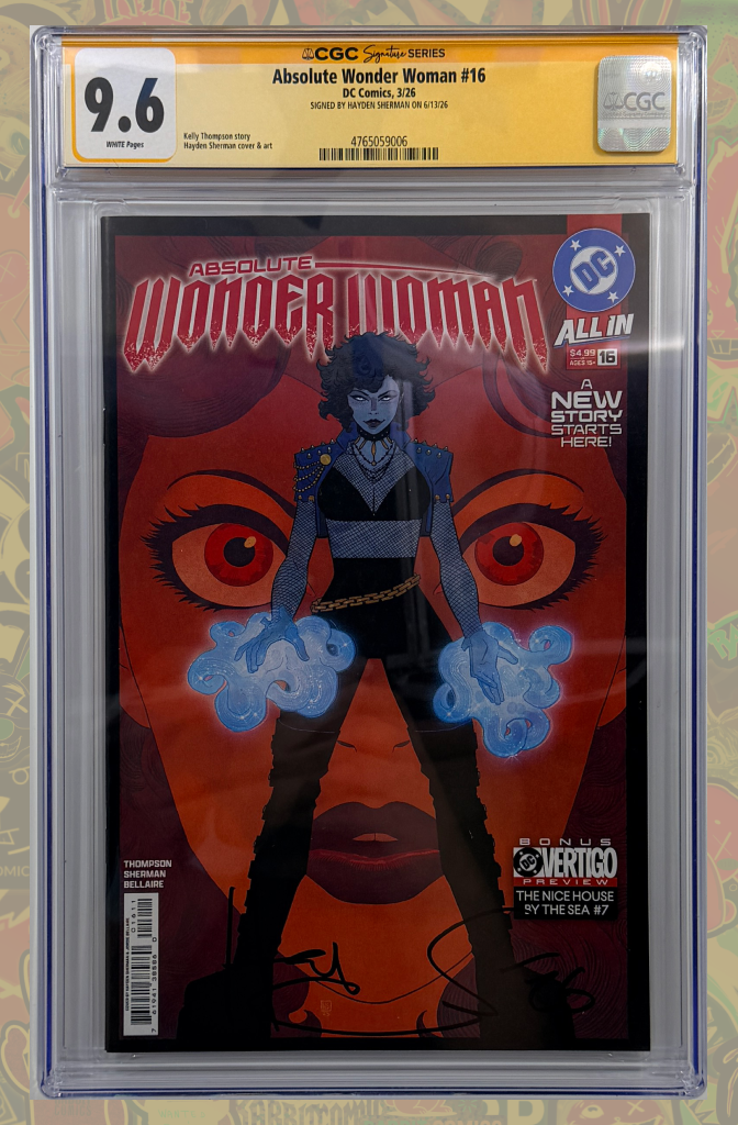 ABSOLUTE WONDER WOMAN #16 | CVR A 1ST PRINT | CGC SS 9.6