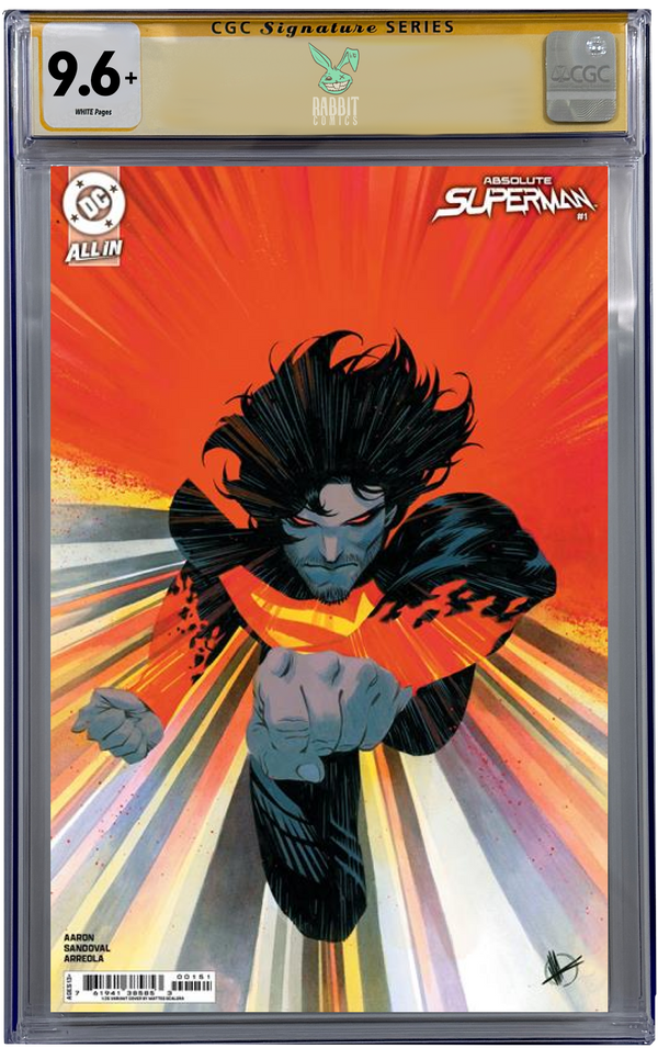 ABSOLUTE SUPERMAN #1  | 1:25 RATIO VARIANT | CGC 9.6+ | PREORDER