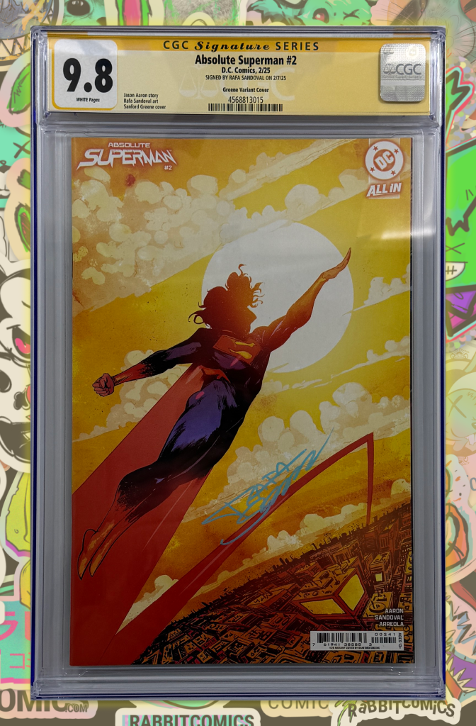 ABSOLUTE SUPERMAN #2 | 1:25 RATIO VARIANT | SIGNED BY RAFA SANDOVAL | CGC SS 9.8