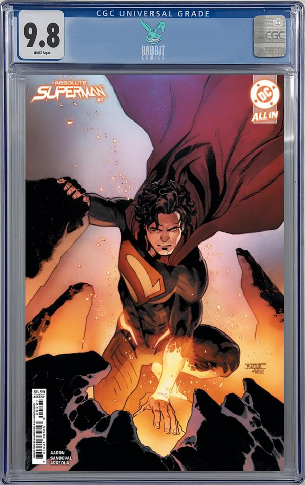 ABSOLUTE SUPERMAN #2 | CVR B MAHMUD ASRAR CARD STOCK VAR | CGC 9.8 | PREORDER