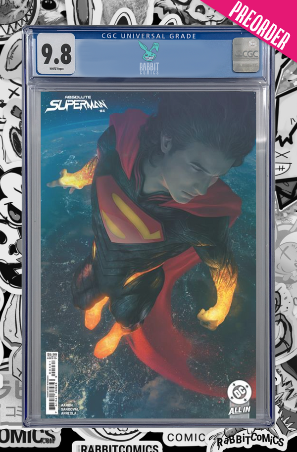 ABSOLUTE SUPERMAN #4 | CVR C RAHZZAH CARD STOCK VAR | CGC 9.8 | PREORDER