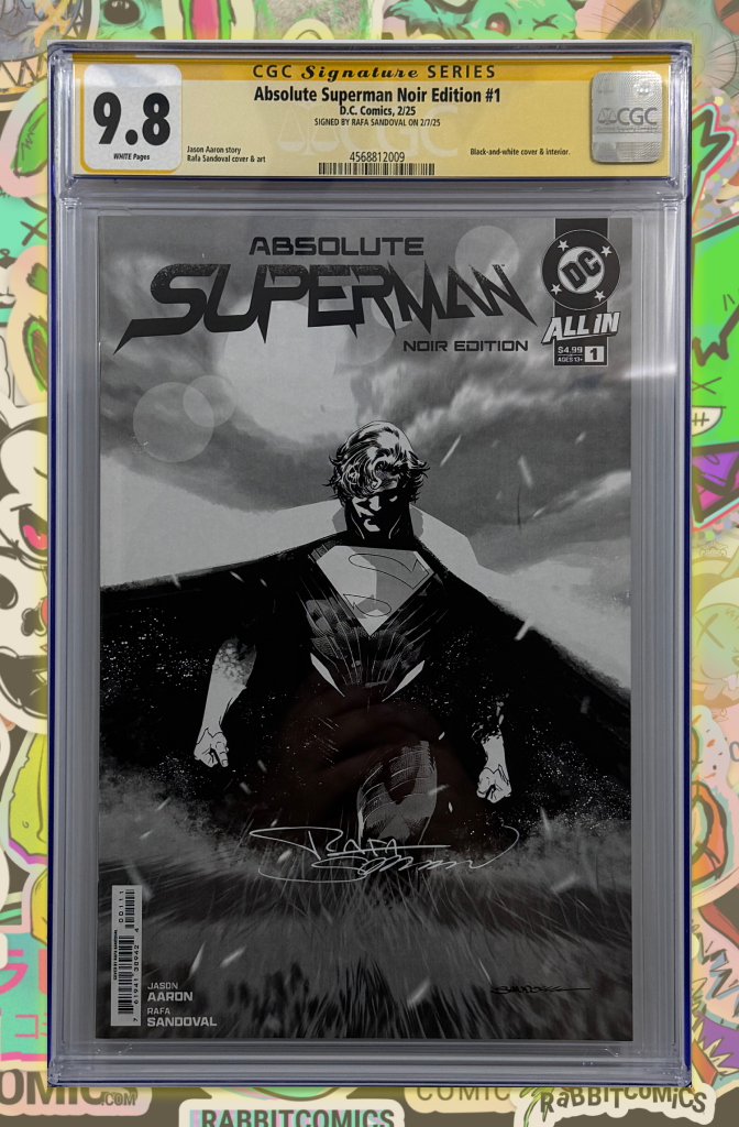 ABSOLUTE SUPERMAN NOIR EDITION #1 (ONE SHOT) | CVR A RAFA SANDOVAL | CGC SS 9.8