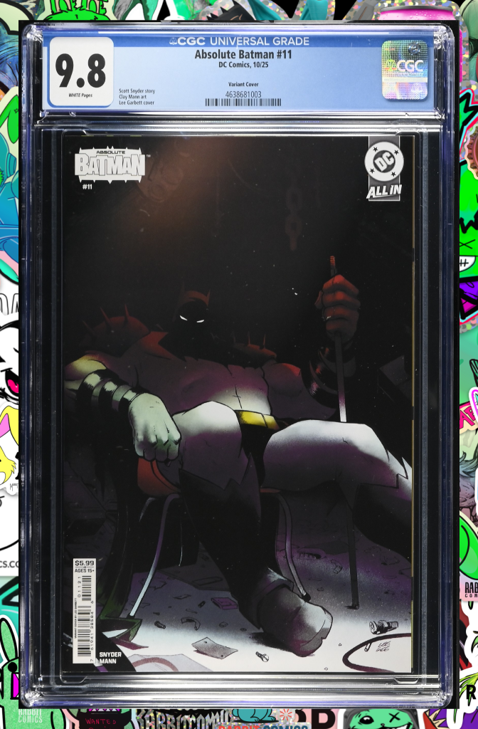 Absolute Batman #11 Cover B Lee Garbett Card Stock Variant | CGC 9.8