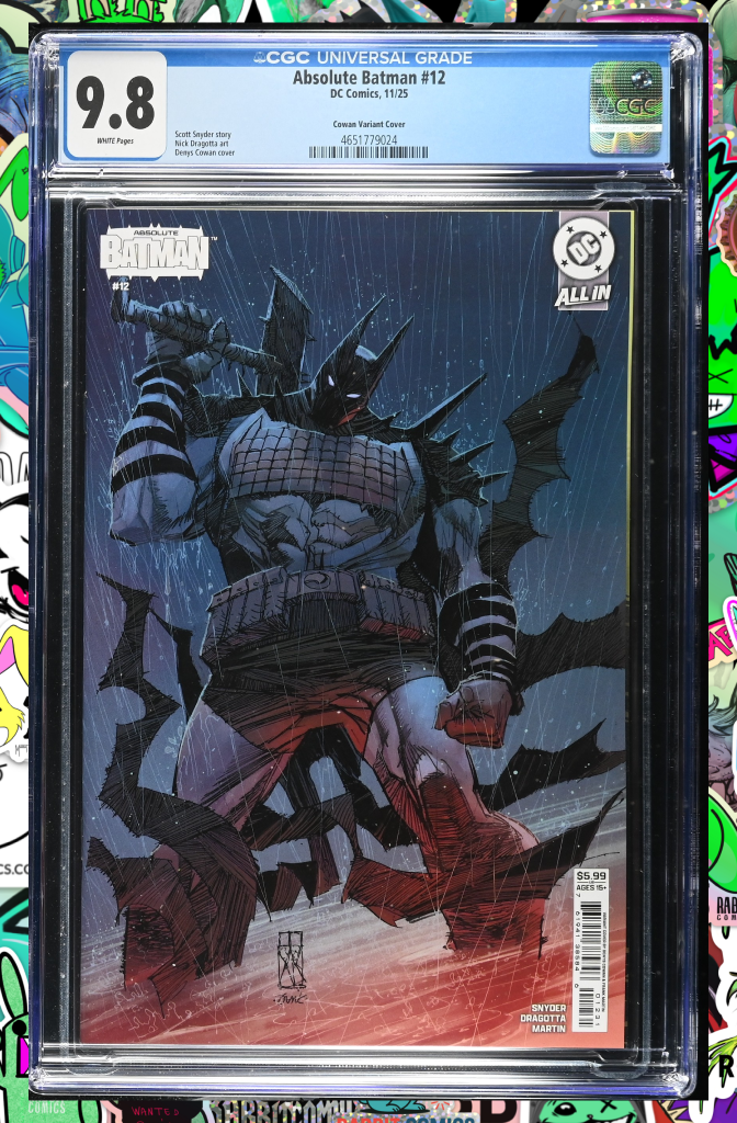 Absolute Batman #12 Cover C Denys Cowan Card Stock Variant | CGC 9.8