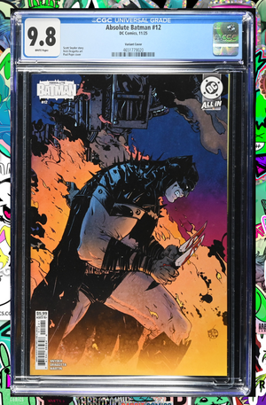 Absolute Batman #12 Cover B Paul Pope Card Stock Variant | CGC 9.8