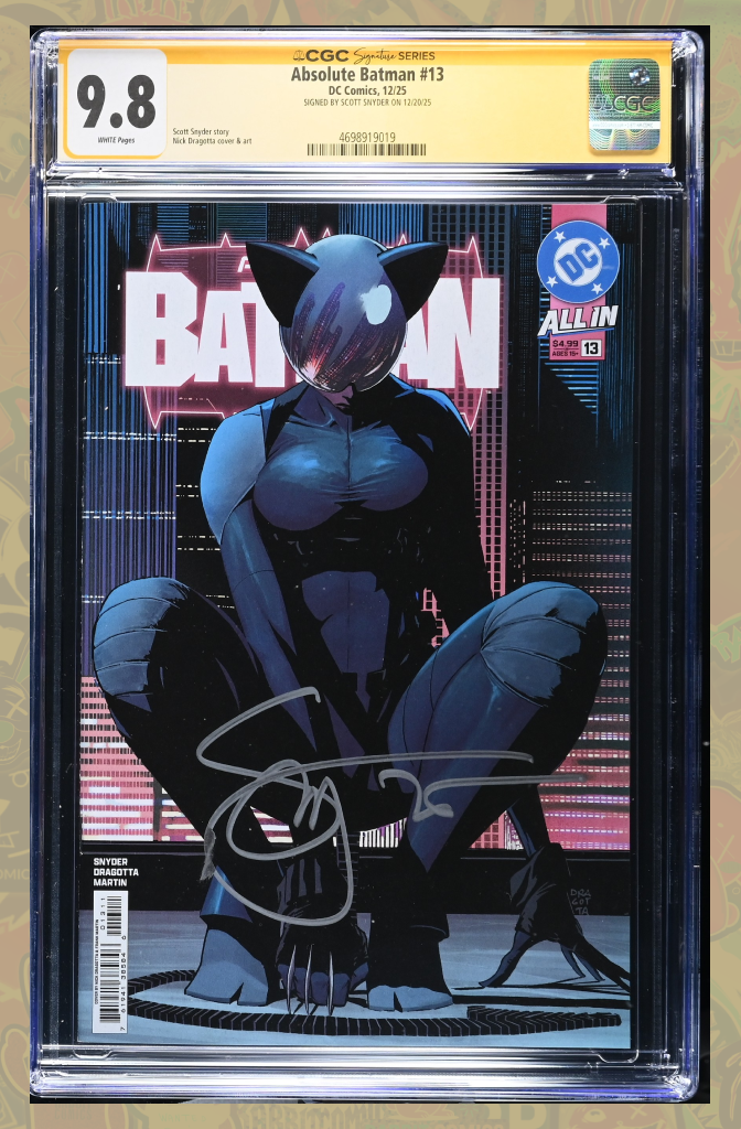 Absolute Batman #13 Cover A | Signed by Scott Snyder | CGC SS 9.8