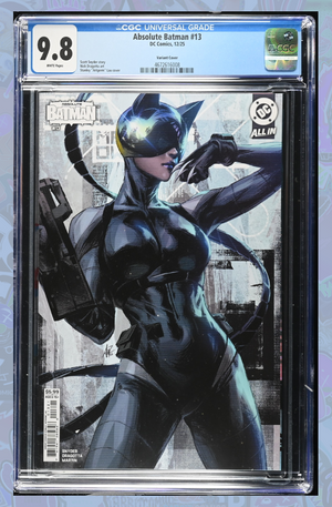 Absolute Batman #13 Cover B Stanley Artgerm Lau Card Stock Variant | CGC 9.8