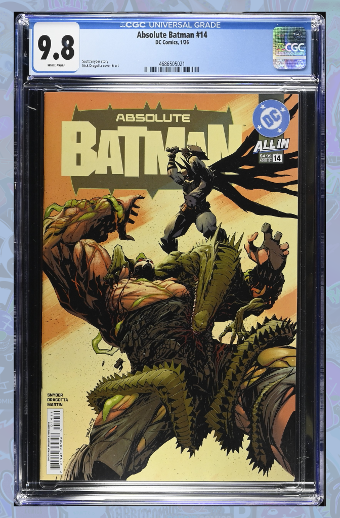 Absolute Batman #14 Cover A Nick Dragotta | CGC 9.8