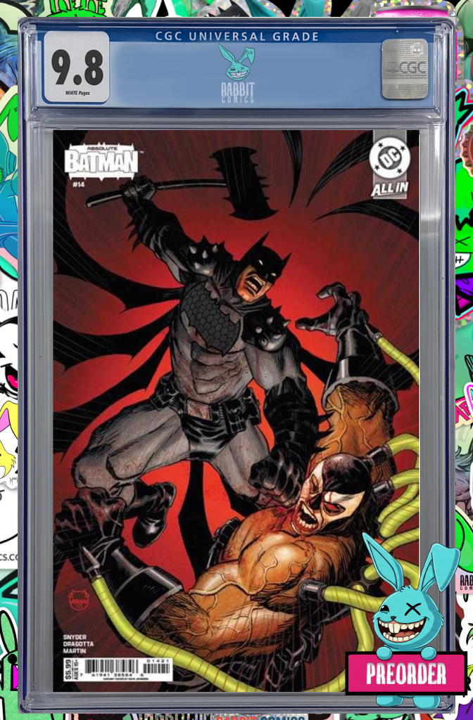 Absolute Batman #14 Cover B Dave Johnson Card Stock Variant | CGC 9.8 | PREORDER