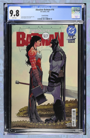 Absolute Batman #16 2nd Print Cover A Nick Dragotta | CGC 9.8